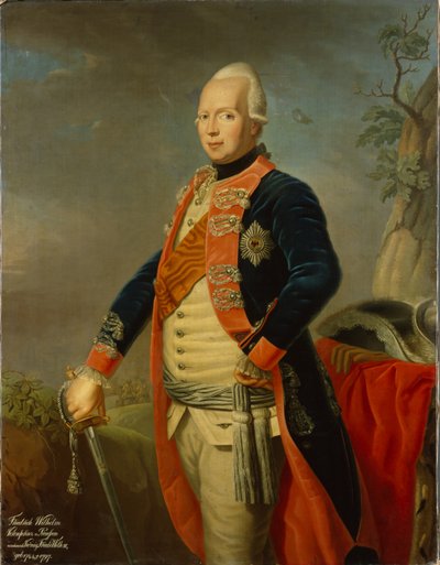 Frederick William II of Prussia by Johann Jacob Tischbein